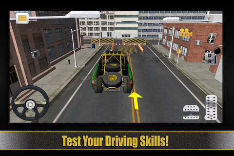 3D Monster Truck City Parking Mania Simulator screenshot 2