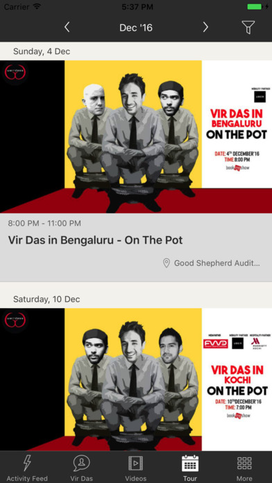 Vir Das Official screenshot 2