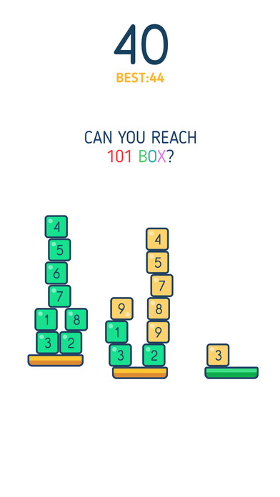 101 Box - stacking blocks game screenshot 2