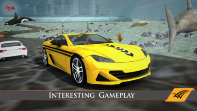 Underwater Taxi – City Cab Driving Challenge Game screenshot 2