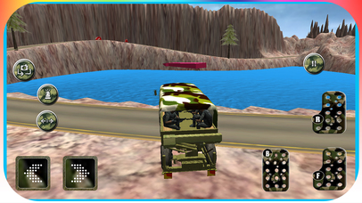 Extreme Army Truck Drive Game - Pro screenshot 2