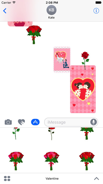 Hey Sweety - Show your love with romantic stickers screenshot 4
