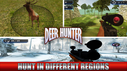 Ultimate Big Deer Hunt Simulator Sniper Challenge screenshot 3