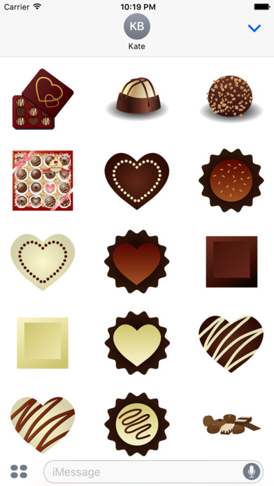 Tell love with chocolate screenshot 2
