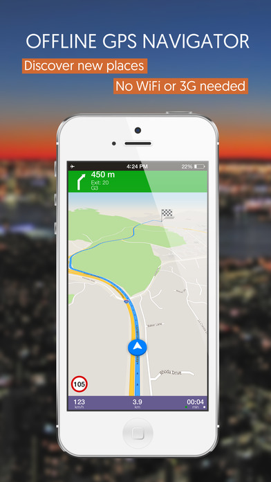 Muscat, Oman, Offline Auto GPS screenshot 4