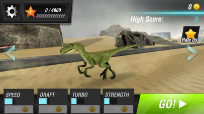 Dinosaur Legends: Dino Racing Sim PRO screenshot 4