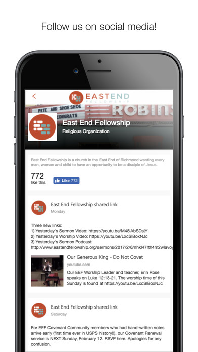 East End Fellowship screenshot 3