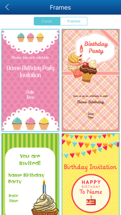 Birthday Invitation Card Maker HD screenshot 4
