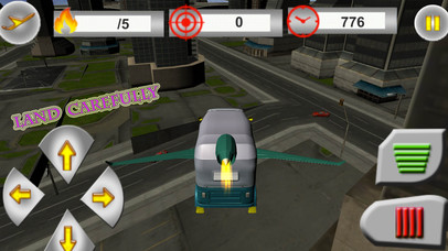 Flying tuk tuk Transport: Auto Flaky Rickshaw Sims screenshot 4