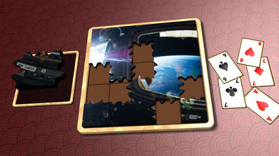 Jigsaw Solitaire Space screenshot 3