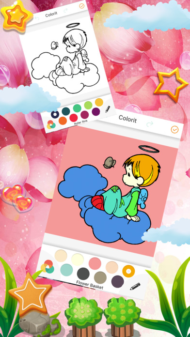 Colouring Fan Club Fairytail For Kids screenshot 3
