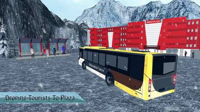 Offroad Snow Bus Drive 2022 screenshot 4