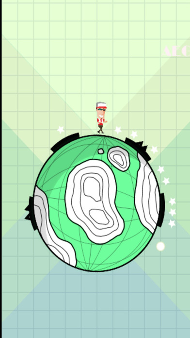 Cartoon Man Space Runner screenshot 3