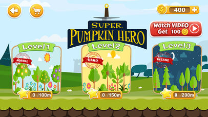 Super Pumpkin Hero Jungle Run 2 screenshot 2