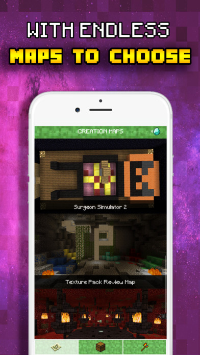 Creation Maps for Minecraft Pocket Edition(PE) screenshot 3
