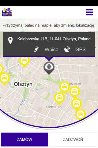Elf Taxi Olsztyn screenshot 2