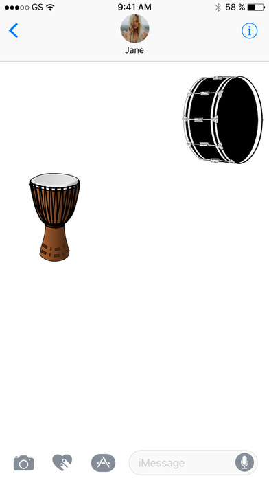 Drum Stickers screenshot 2