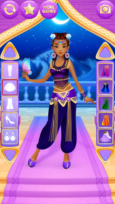 Arabian Princess Dress Up - games for girls screenshot 3