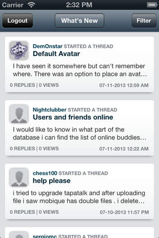 MP Forums screenshot 3