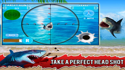 Deadly Hungry Shark Hunting 3D Pro screenshot 2