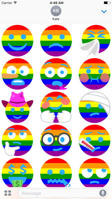 Special Rainbow Stickers screenshot 4
