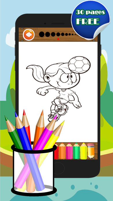 Sport Action Coloring Pencil Game For Kindergarten screenshot 4