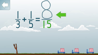 Math Shot Adding Fractions screenshot 4
