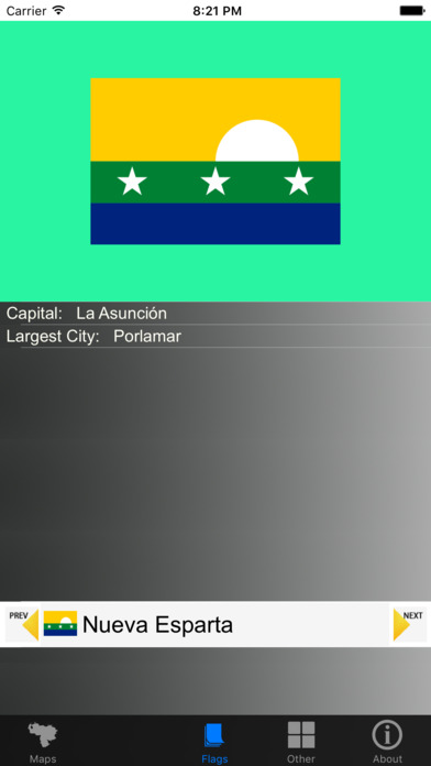 Venezuela State Maps, Flags and Capitals screenshot 3