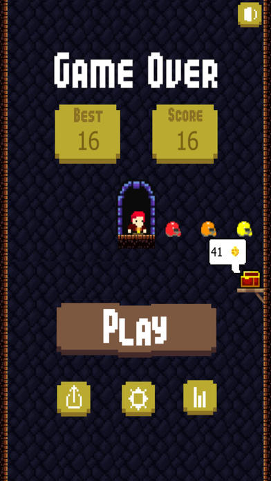 8 Bit Maze Runner Cave Escape screenshot 2
