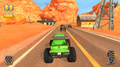 3D Monster Trucks Speed Racing Game screenshot 3