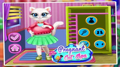 Pregnant Cat Spa screenshot 2