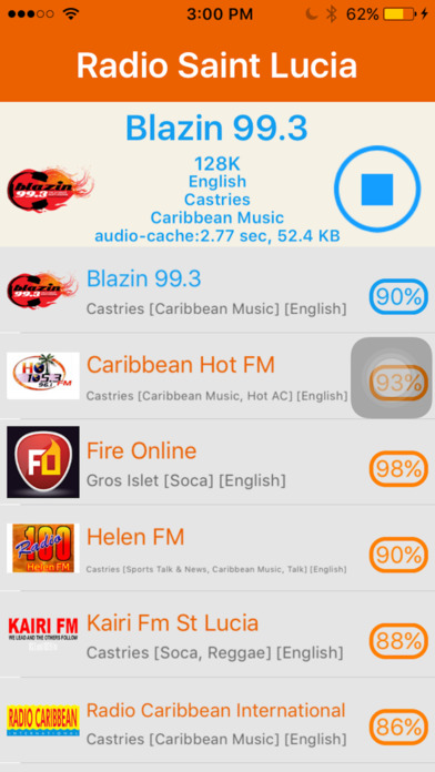 Radio LCA - Radio de Saint Lucia screenshot 3