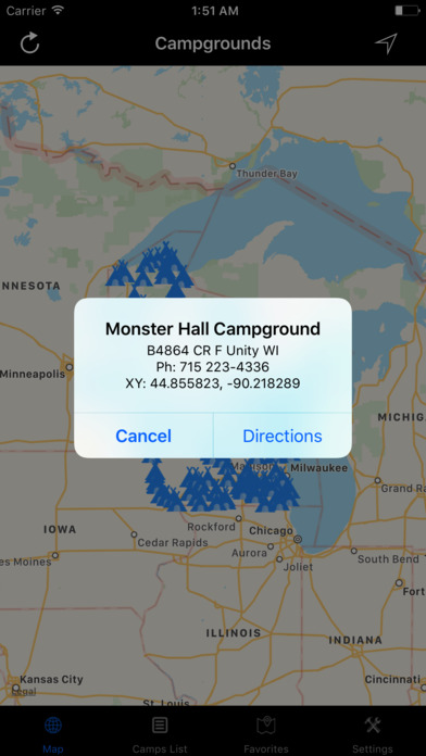 Wisconsin & Minnesota Camps RV screenshot 2