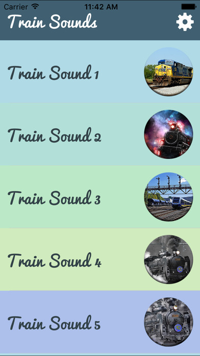 Train Sounds – Relaxing train sound effects screenshot 2