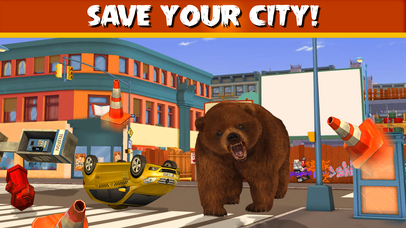 2017 Bear Simulator Animal Survival Hunting Games screenshot 3