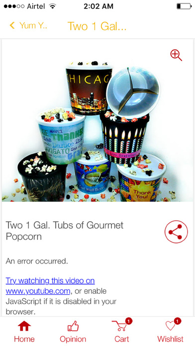 YumYum's Gourmet PopCorn screenshot 3