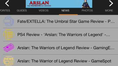 Game Guru for - Arslan: The Warriors of Legend screenshot 3