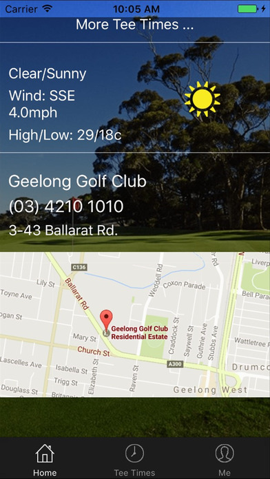 Geelong Golf Tee Times screenshot 2