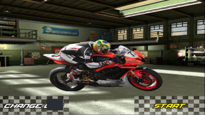Bike Racer Red Traffic screenshot 3