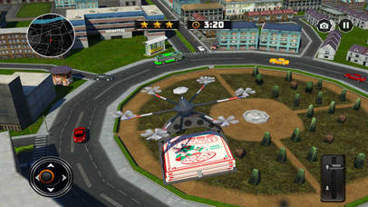 Futuristic Drone Pizza Delivery 3D Simulator: PRO screenshot 2