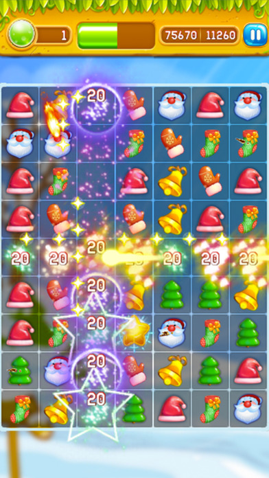 Christmas Swipe - Free Match-3 Puzzle Game screenshot 2