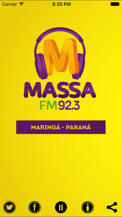 Massa FM Maringá screenshot 2