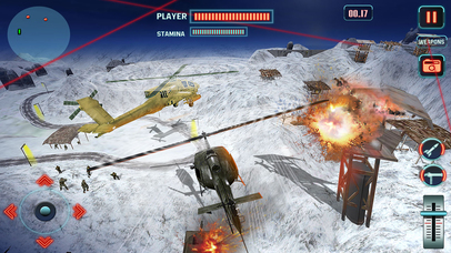Army Prison Helicopter Gunship Battle 3D screenshot 2