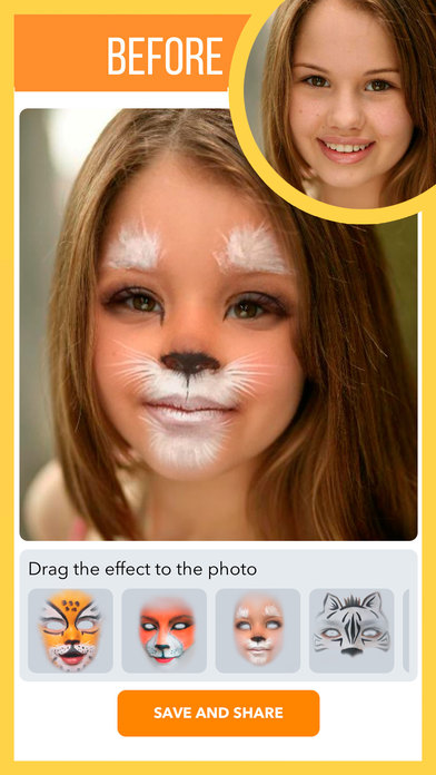 Snap Face - Photo filters in snapchat style screenshot 2