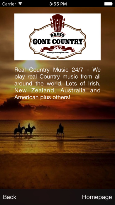New Zealand Country Music Radio (Gone Country) screenshot 3