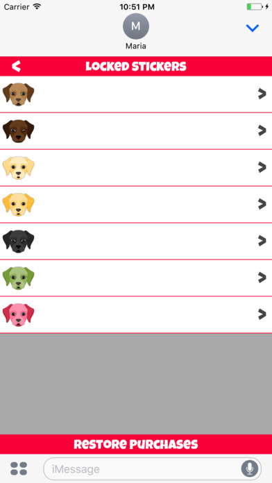 Labrador Emoji Stickers screenshot 3