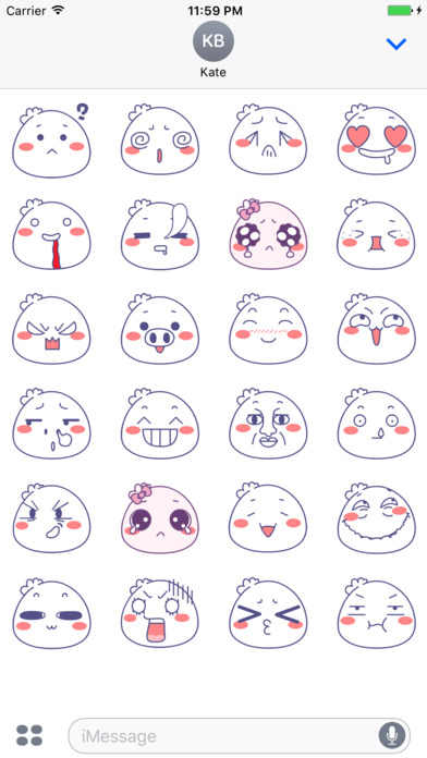 Emoji Lovely Animated Stickers screenshot 2
