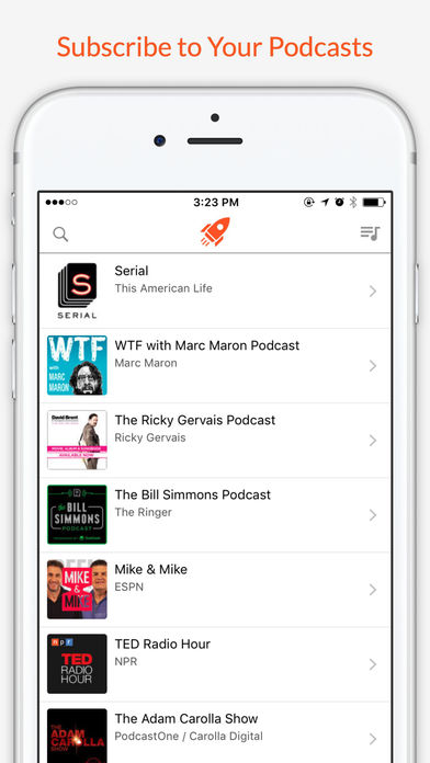 Castoff - The Premium Podcast App screenshot 3