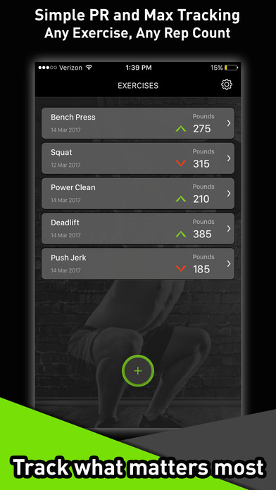 MaxOut - Lifting strength & PR tracker‬ screenshot 2