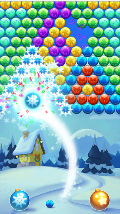 Bubble Iceman for Christmas Game screenshot 3